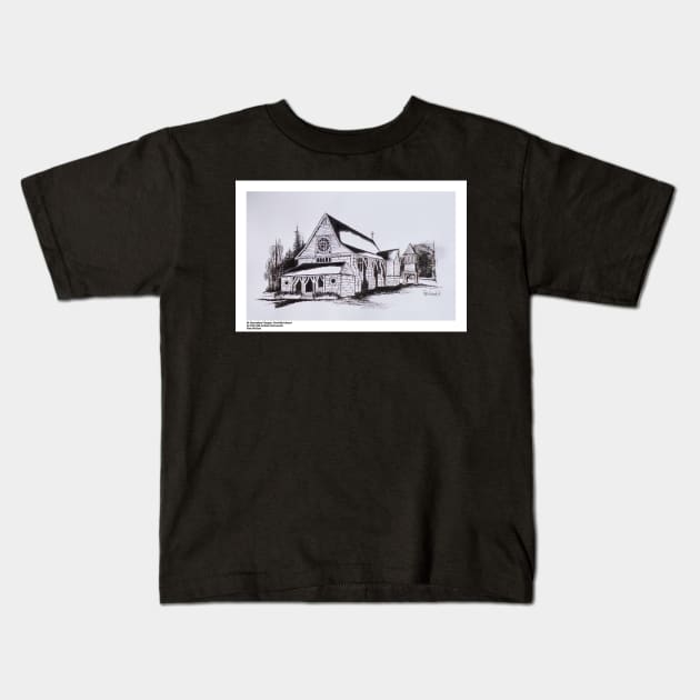 St Barnabas Chapel, Norfolk Island Kids T-Shirt by ROB51